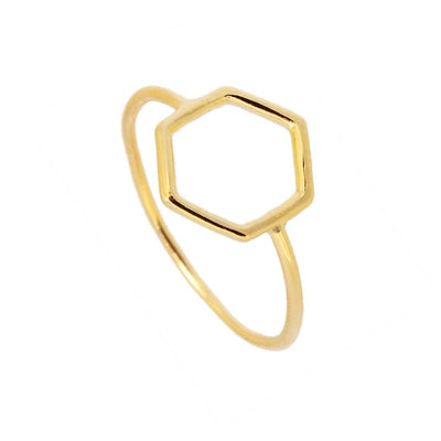 ANILLO HEXANIA GOLD