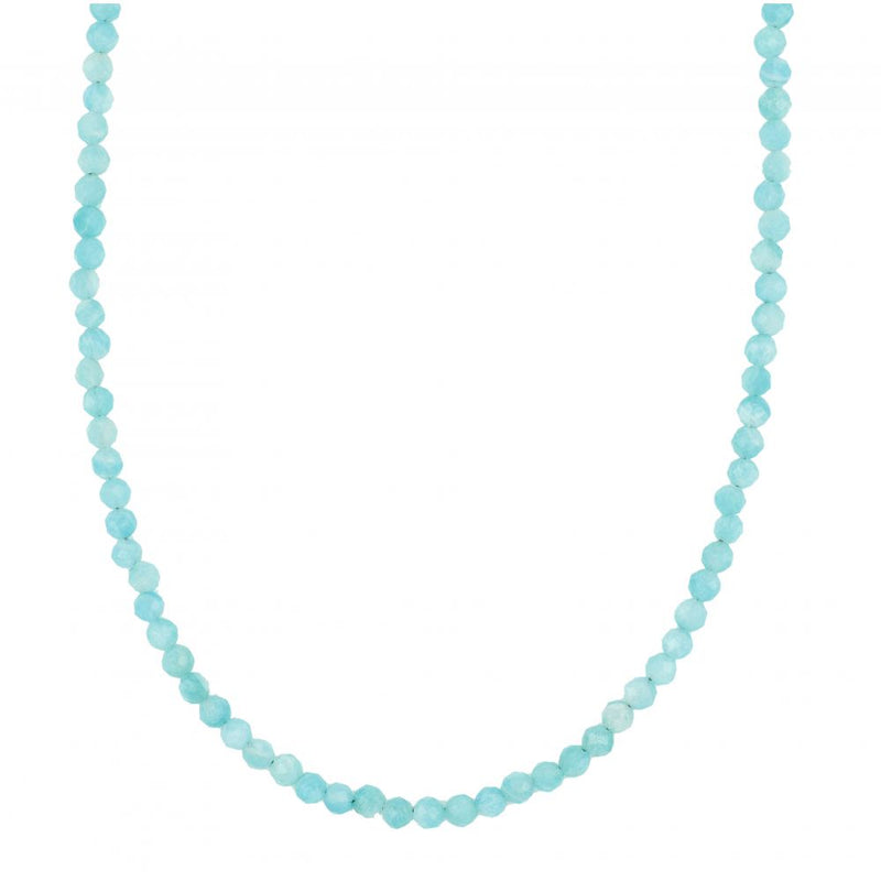 COLLAR AMAZONITA GOLD