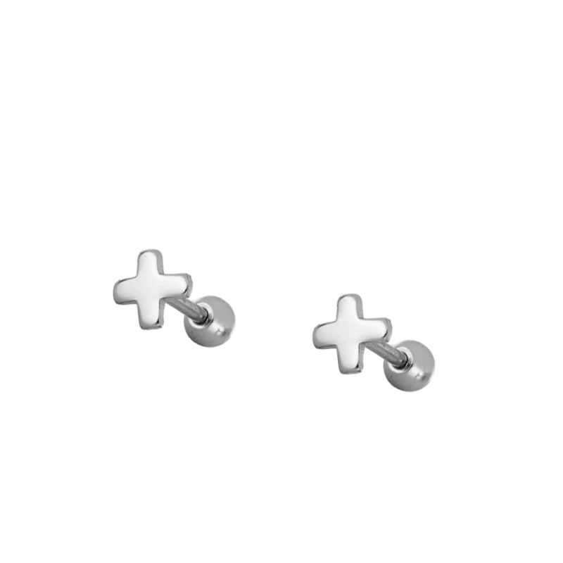PENDIENTES PAX ROSCA SILVER