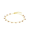 PULSERA JAKARTA GRANATE GOLD